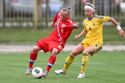 Пятеро игроков ЖФК «Рязань-ВДВ» приняли участие в матче России и Украины